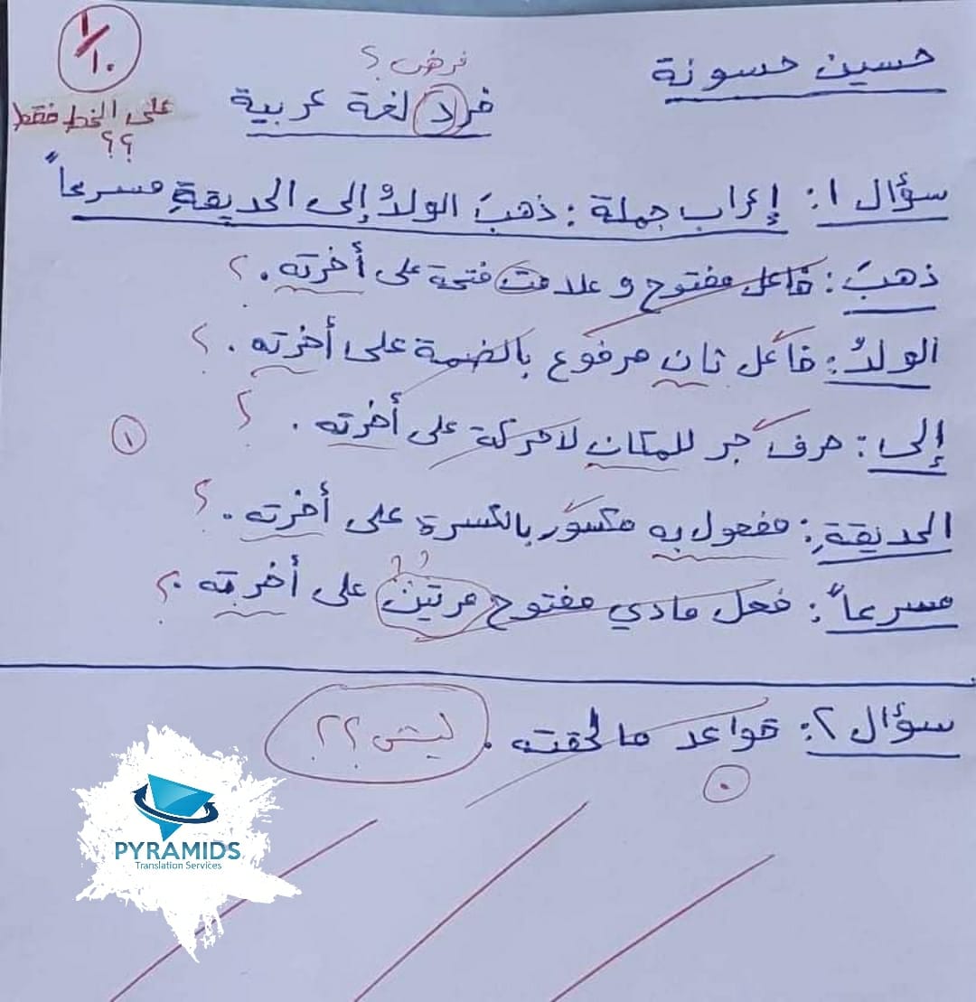 م... - Pyramids Translation Services - بيراميدز لخدمات الترجمة