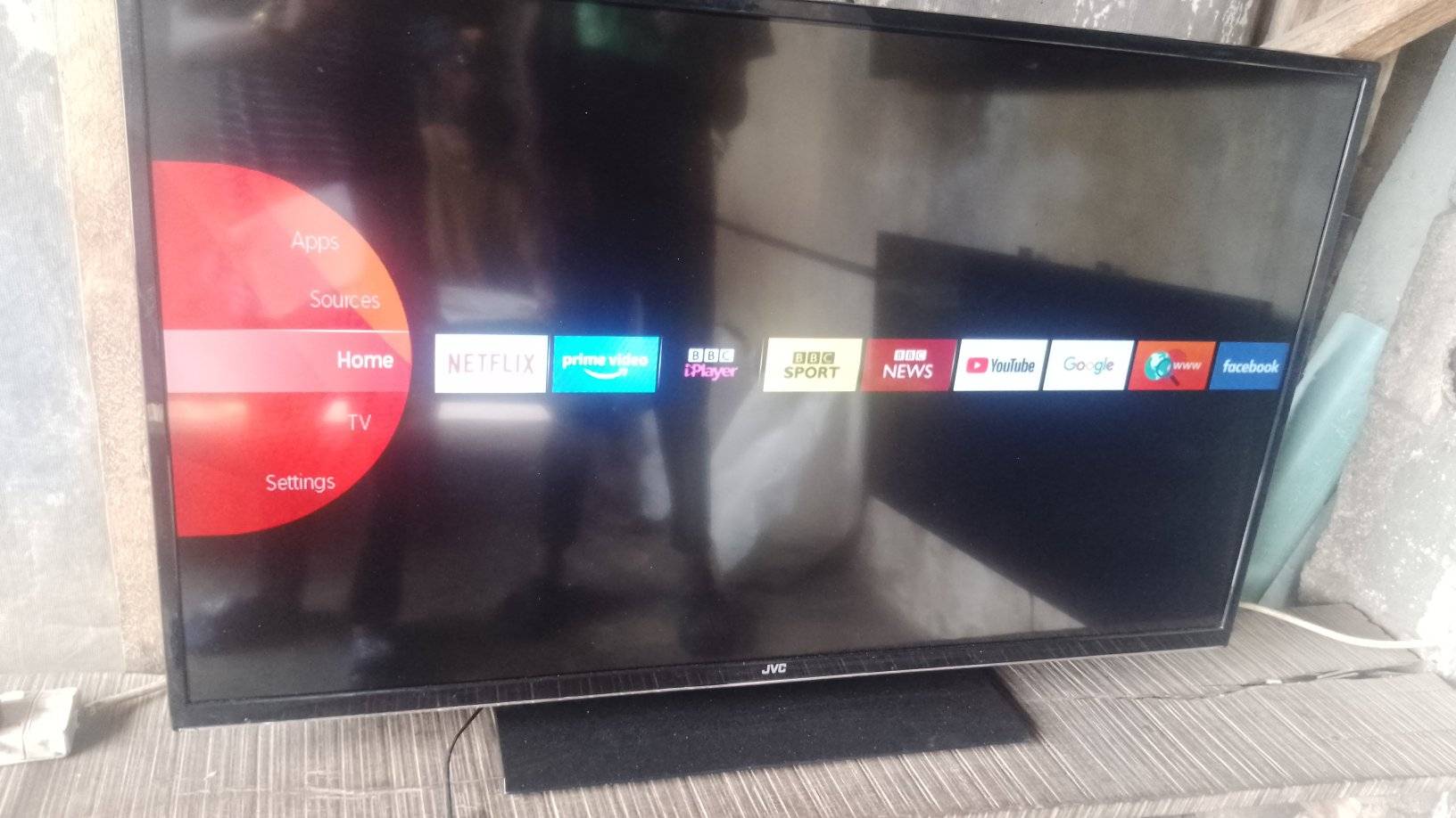 43inches Panasonic smart TV. ..** has NETFLIX , Youtube