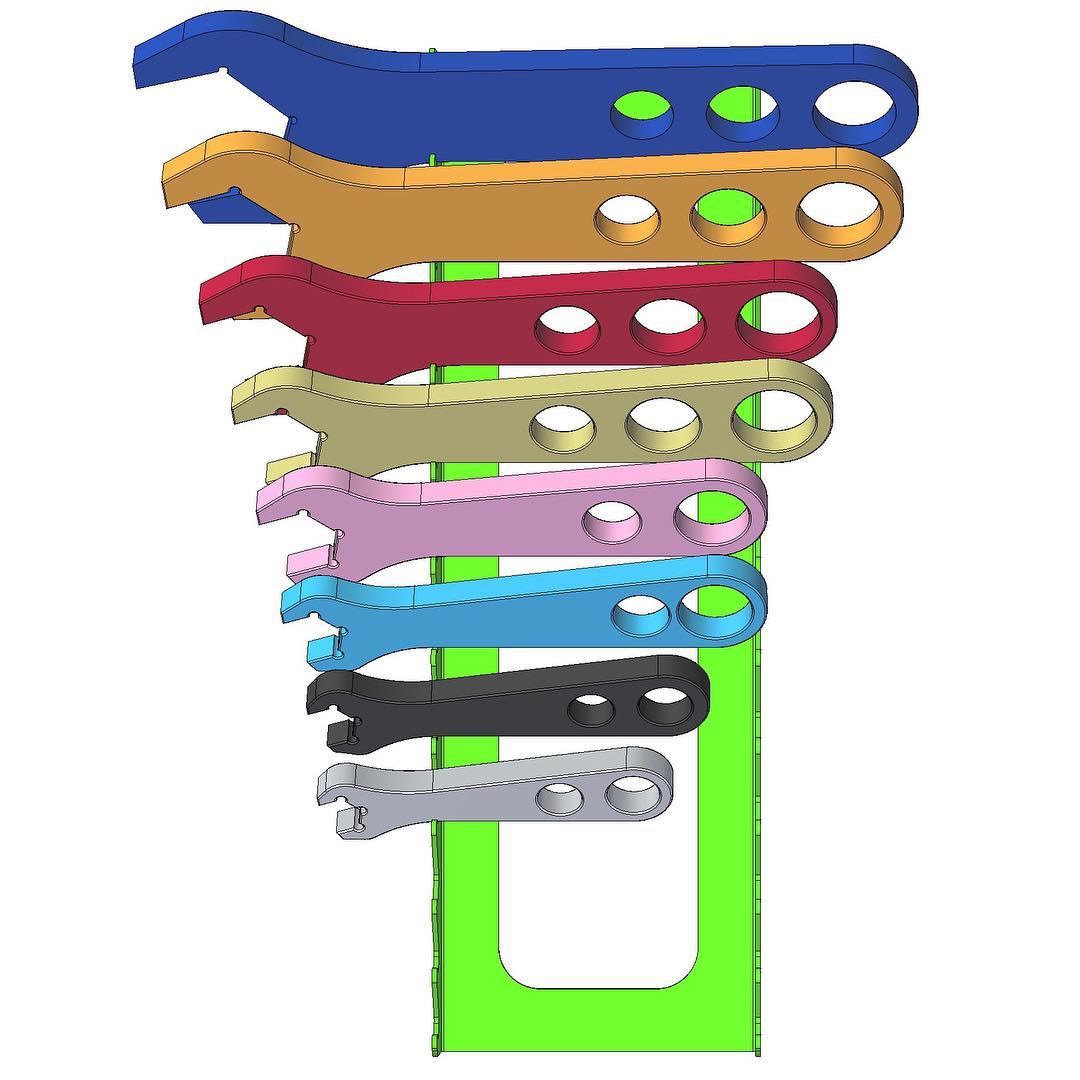 Wrench Racks by Hall Designs