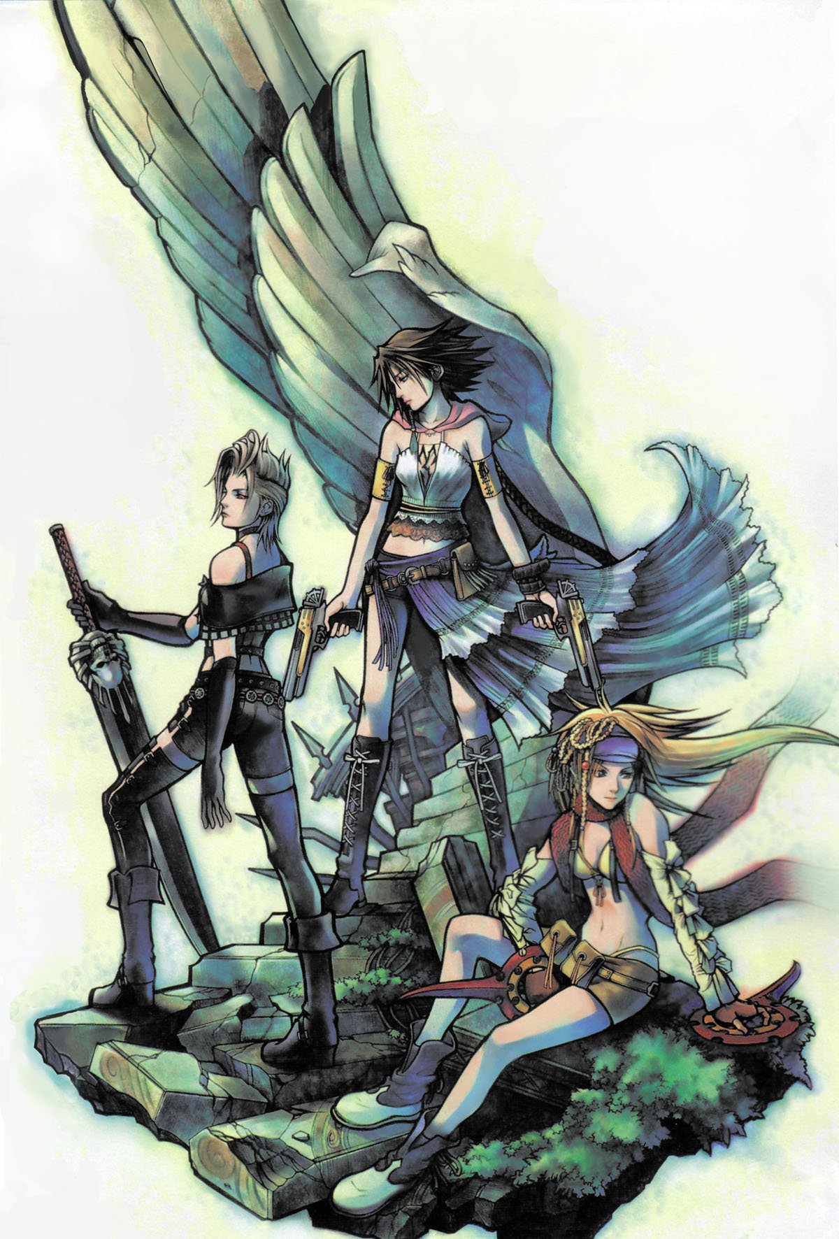 For today's 23th anniversary of Final Fantasy X-2: A gallery of