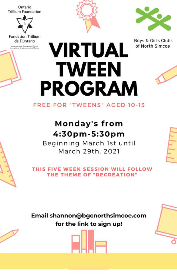 The Boys and Girls... - Penetanguishene Recreation & Events