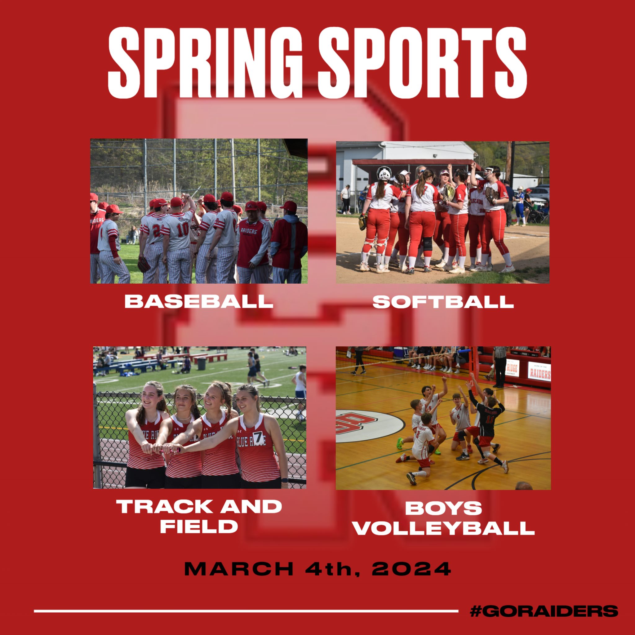 BRSD Athletics - The Spring Season is officially upon us!!...