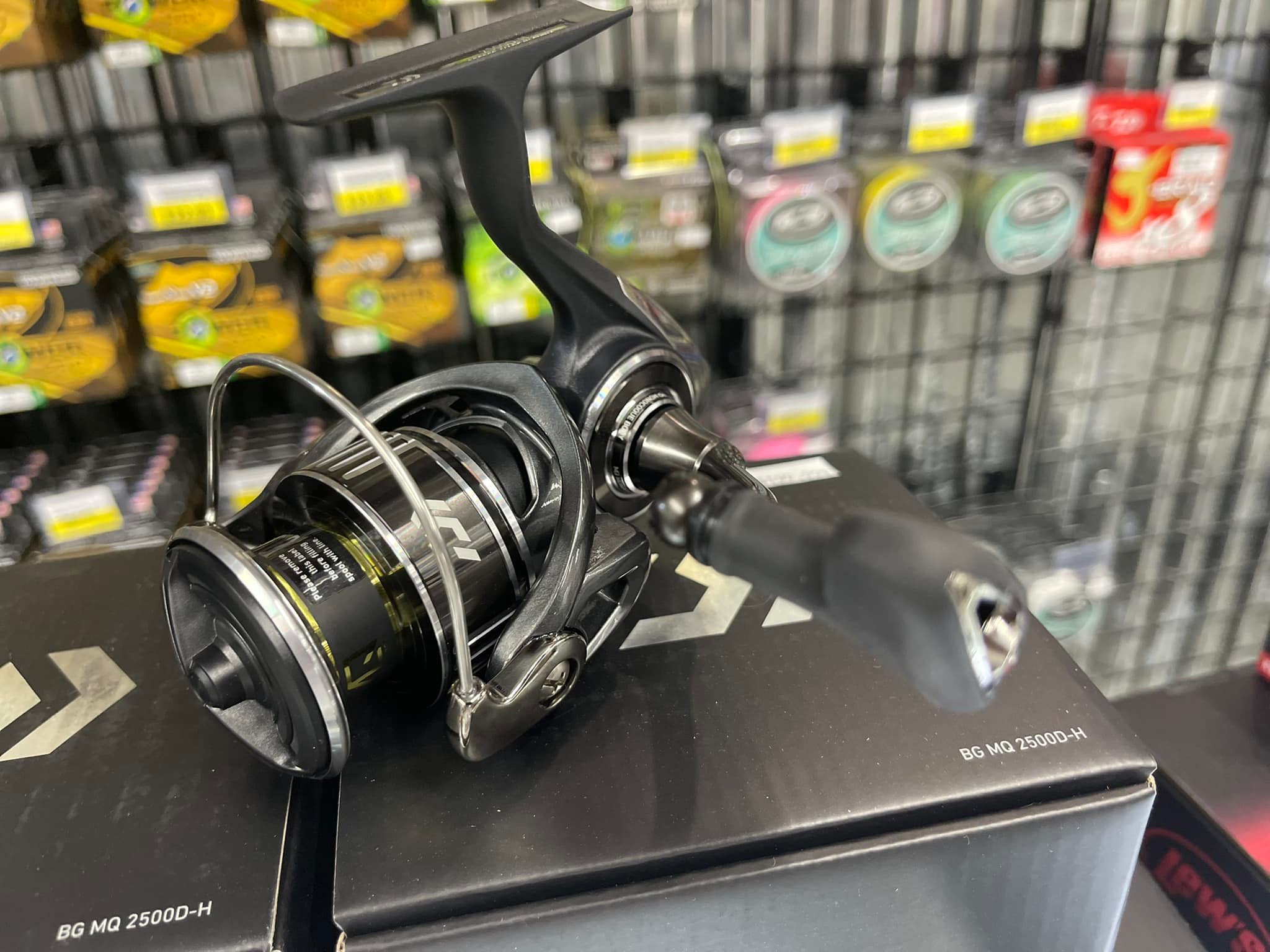 daiwa bgmq2500d-h bg mq spinning reel Big Catch Fishing Tackle more stability Daiwa BG MQ Spinning Fishing