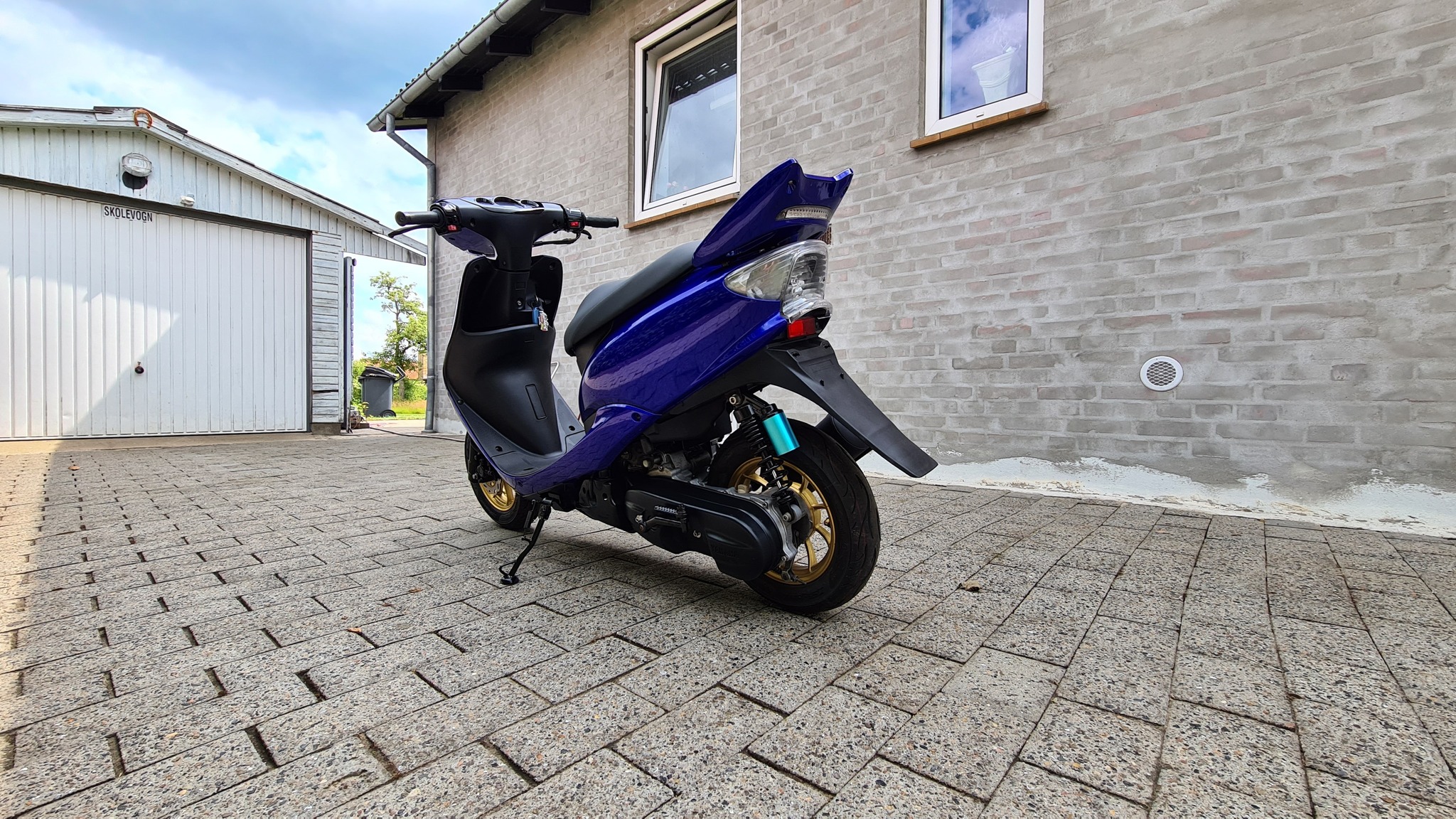 My Yamaha Jog ZR Evolution This was bought in a very sad state and 
