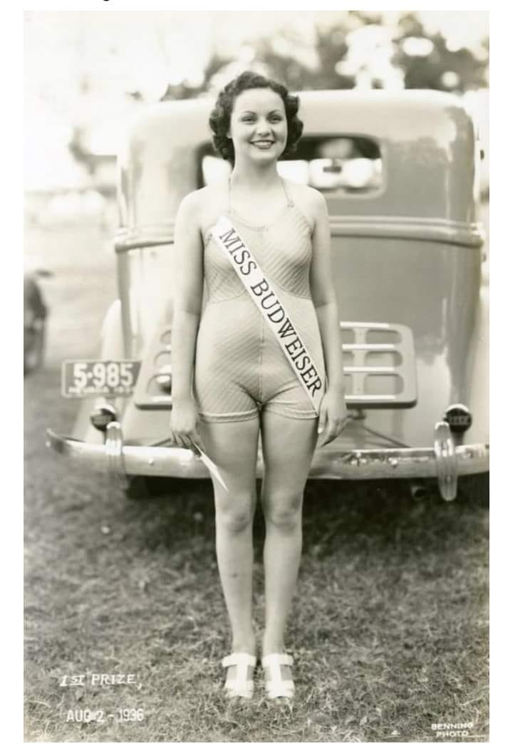 Enjoying American made Budweiser in the 70 s