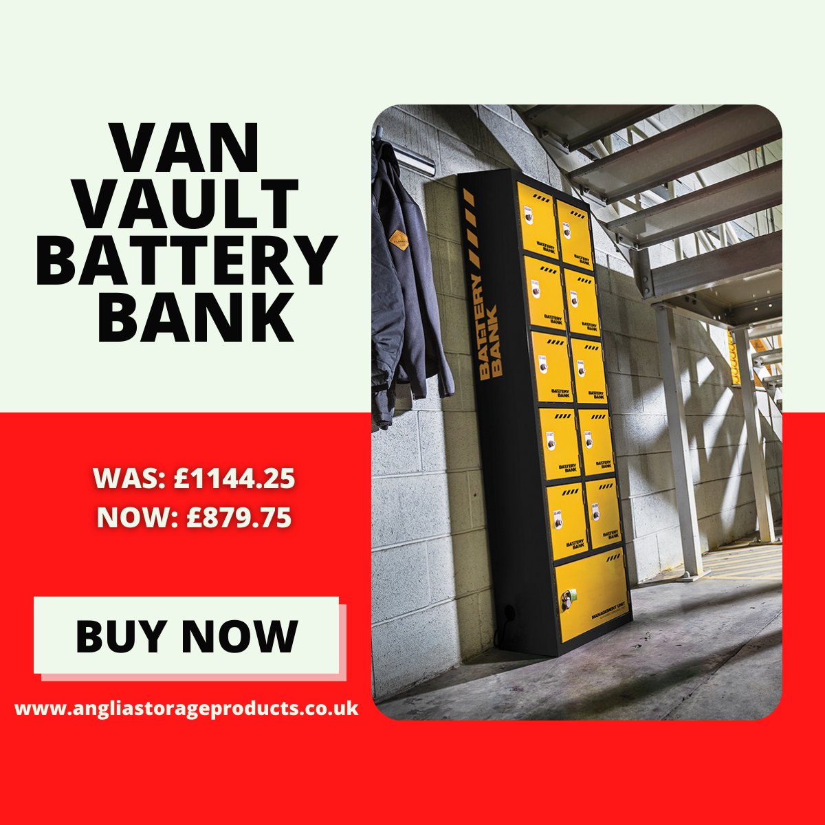 Anglia - NEW Van Vault Battery Bank SALE *Limited Time Offer* Was £1144 ...