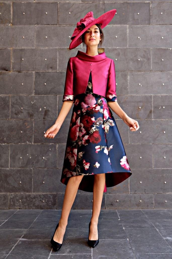 open lace back dress Floral Peplum Top – Ashley Stewart main image 0