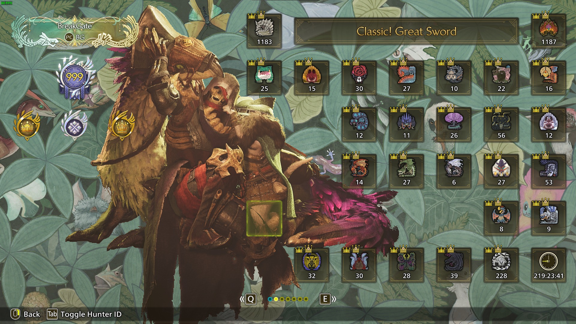 Chatchaiwat - ในที่สุดMonhun wildsก็ HR999 และ 100% ตั้งแต่เกมเปิด ...