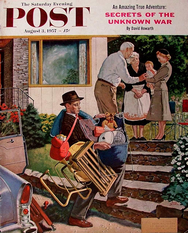Percolator era: Saturday Evening Post, September 21, 1957