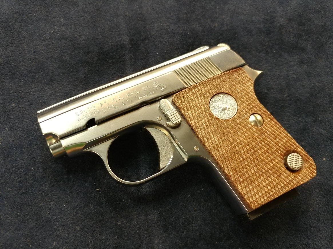 Marushin Colt 25 Auto Cap/ Model Gun Double Deep, Heavy Weight and