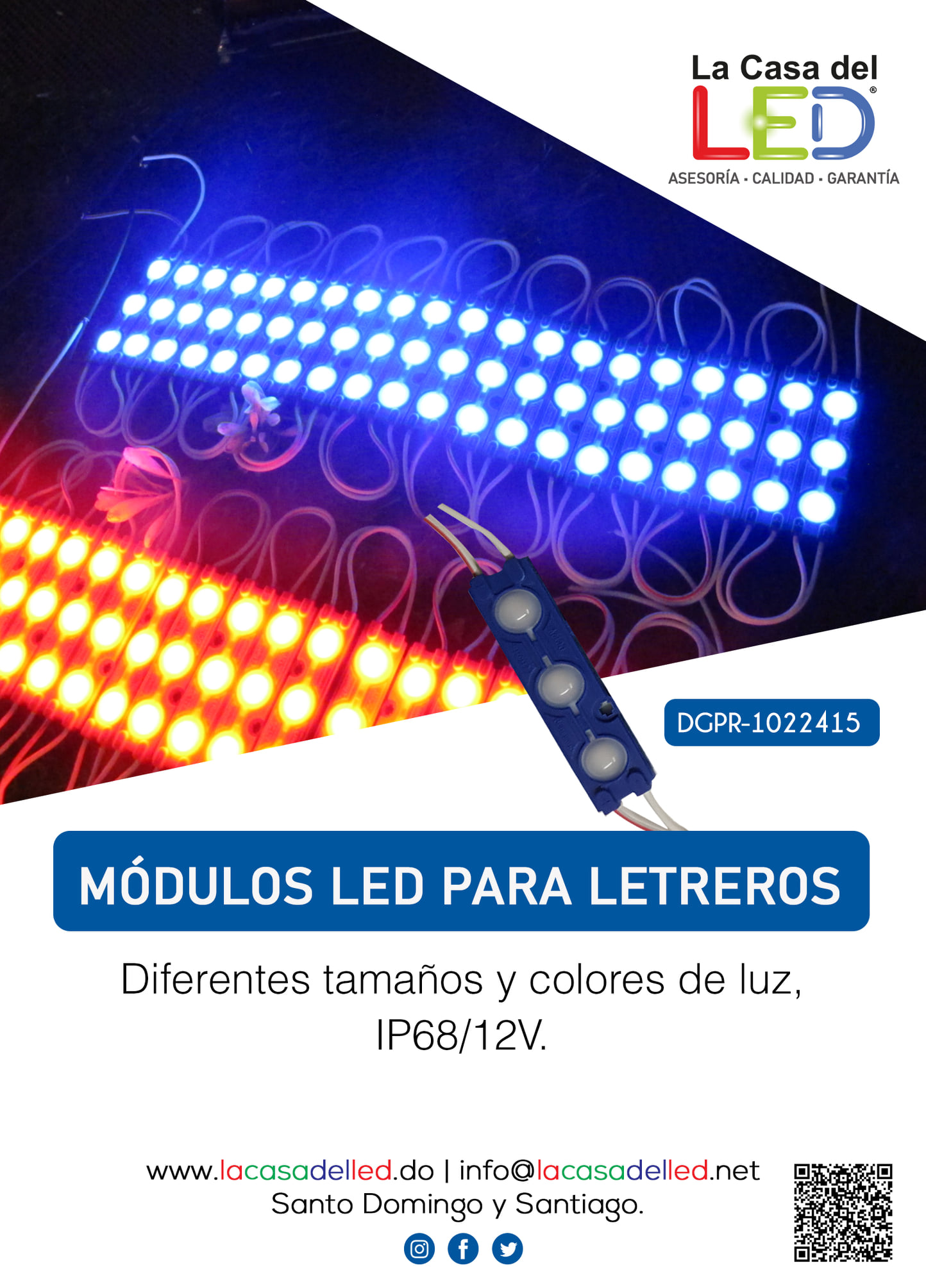 La Casa del LED - Módulos LED para letreros. Diferentes...
