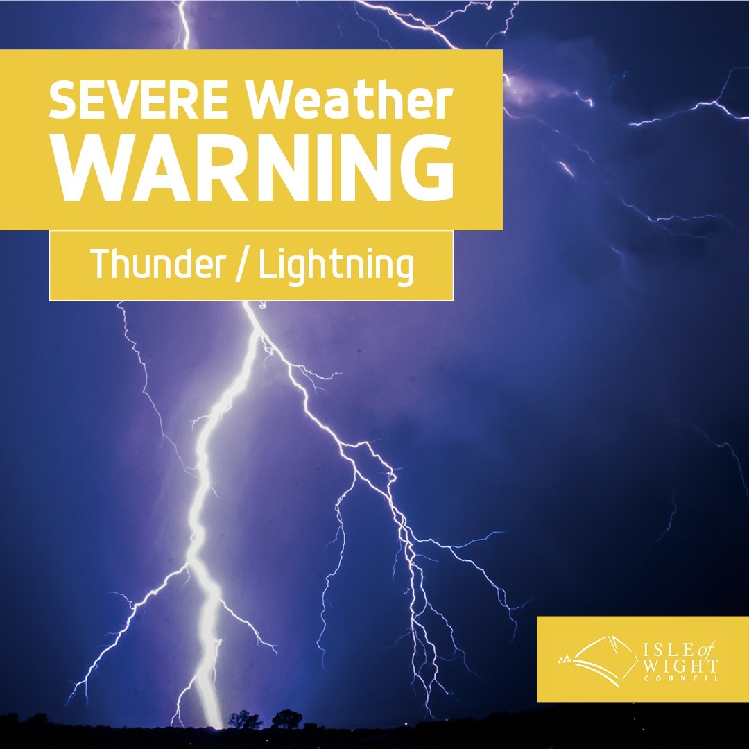 Isle - ⚠️ Thunderstorm warning⚠️ The Met Office has issued a yellow ...