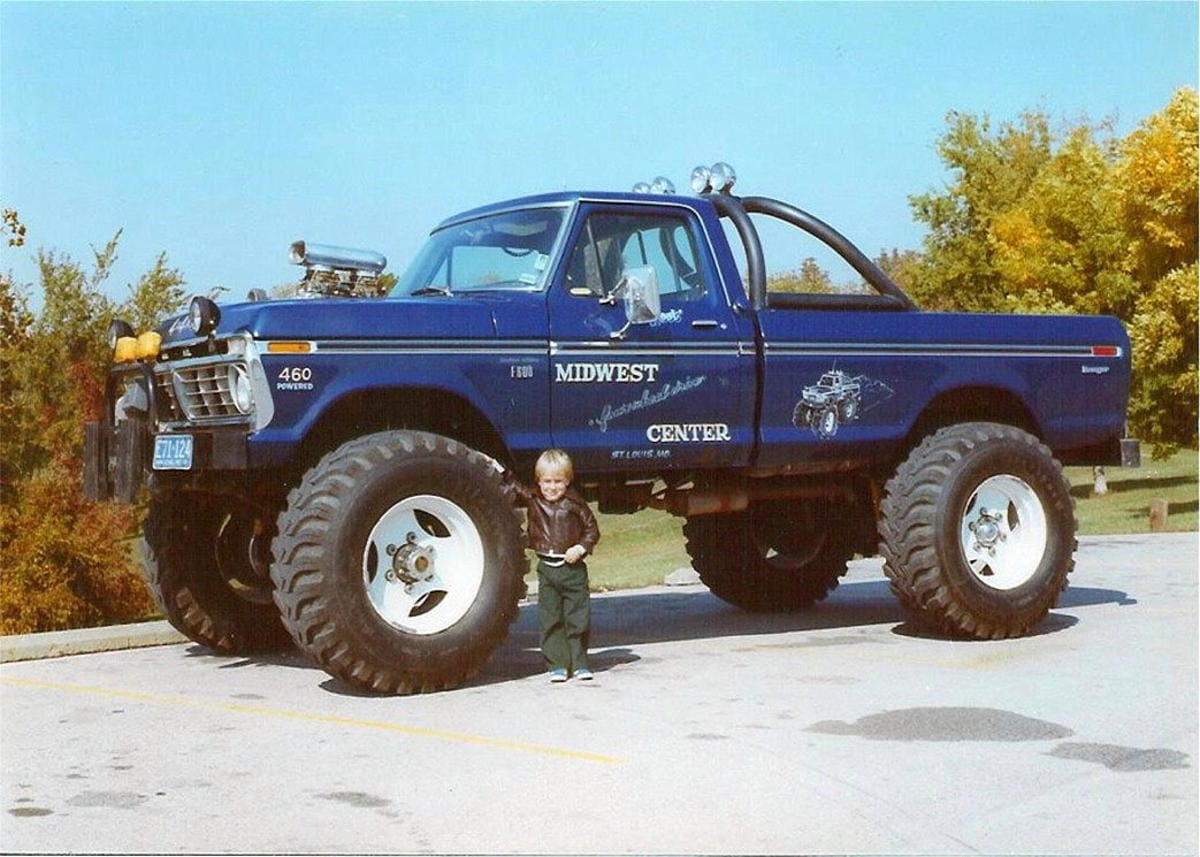1974 Ford F250 Bigfoot 1 specs and features