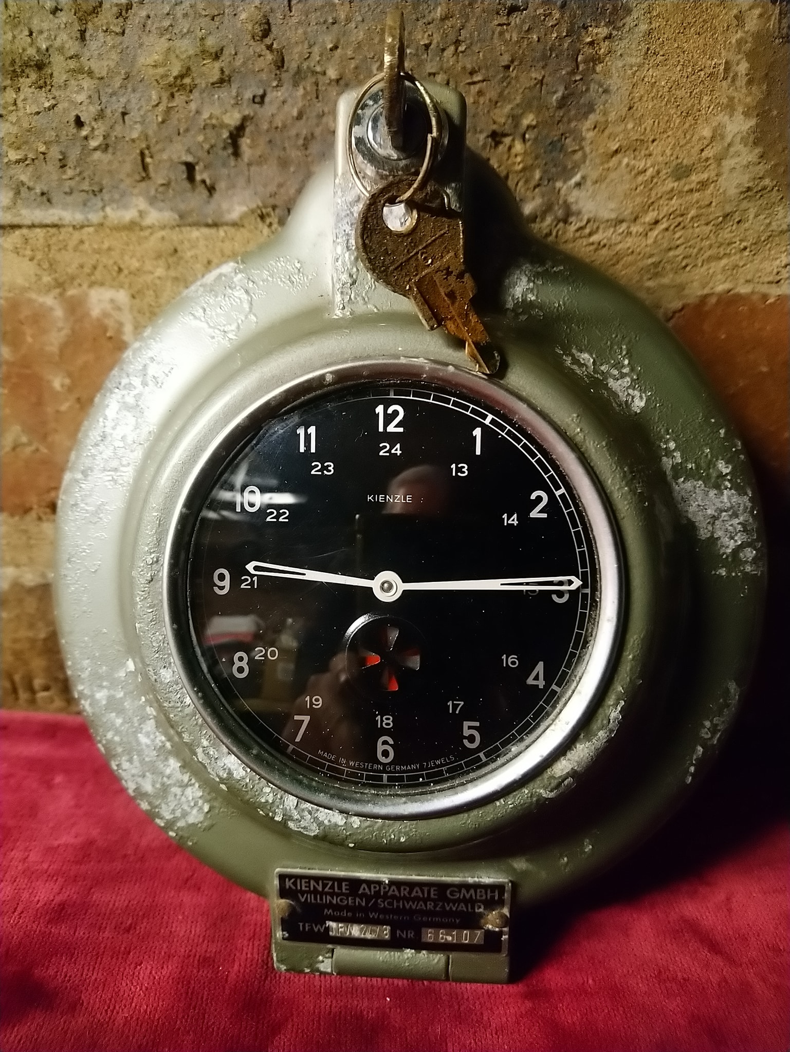 Vintage Peter Max clock from 1970s Malvern Hills pool auctioned