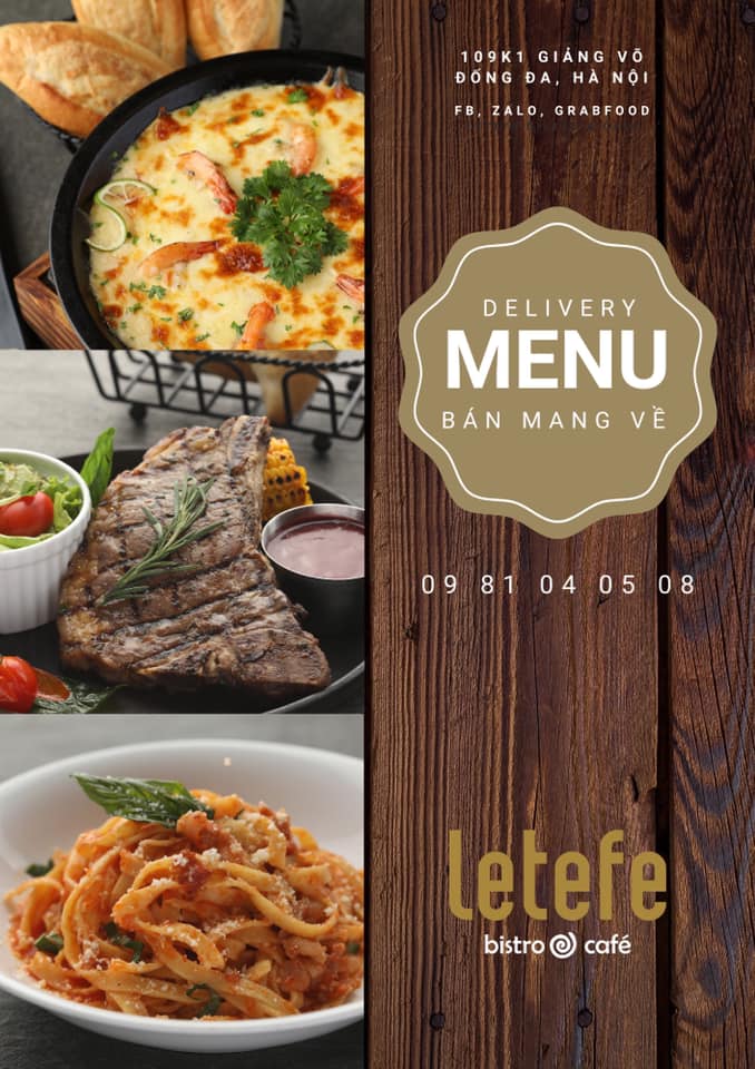 Ở NHÀ VUI VẺ CHIA SẺ MÓN NGON CÙNG... - Letefe Bistro & Cafe | Facebook
