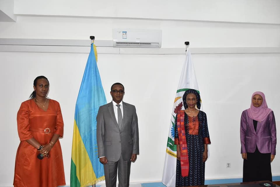 Minister Biruta received Mrs. Aissa Touré Sarr, the new African ...