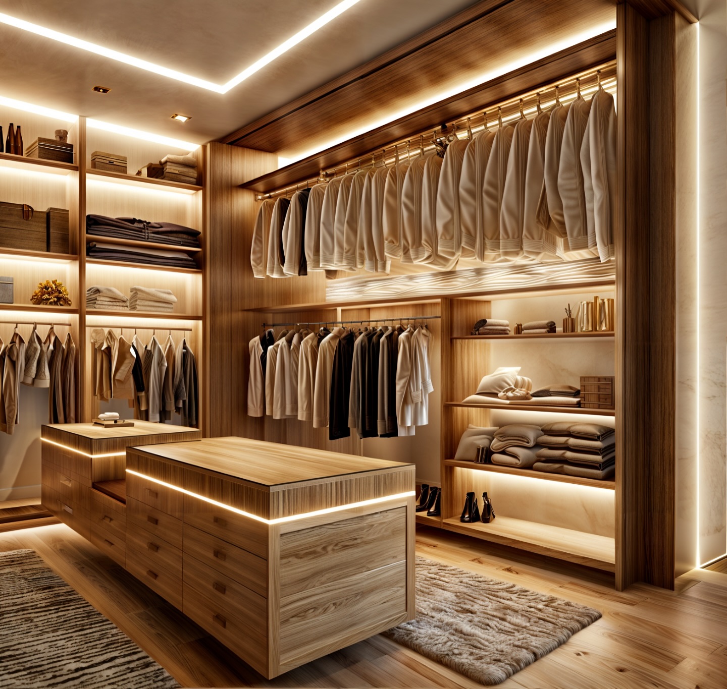 Isabella - Um closet masculino e imponente #closet #closetmasculino # ...
