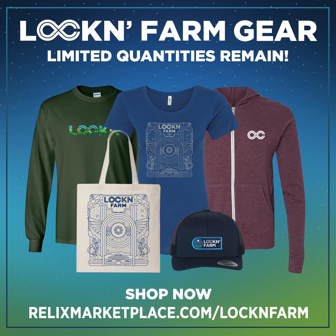 LOCKN' Festival - Forgot to grab merch? Not to worry, you... | Facebook