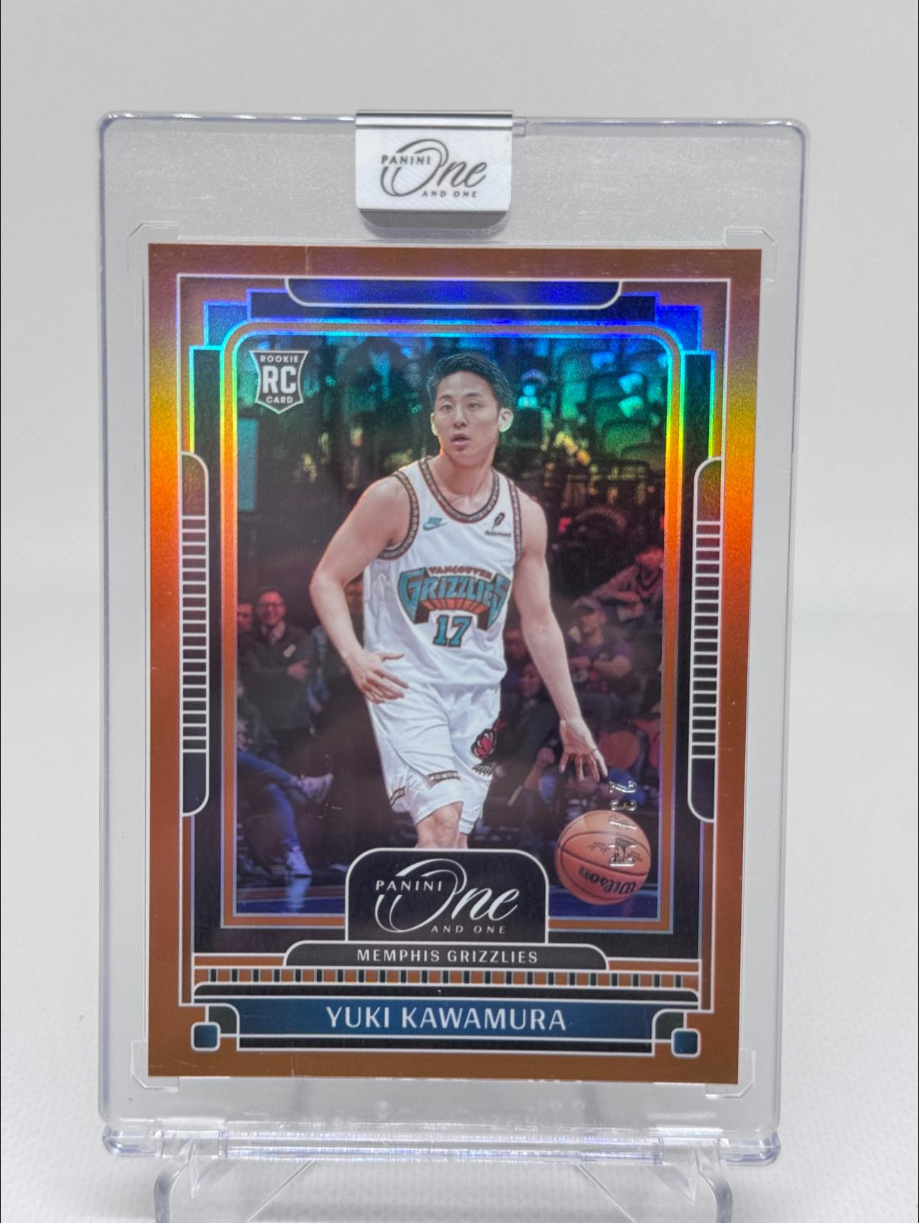 售】2024-25 Panini One and One Yuki Kawamura 河村勇輝RC 原封磚/49