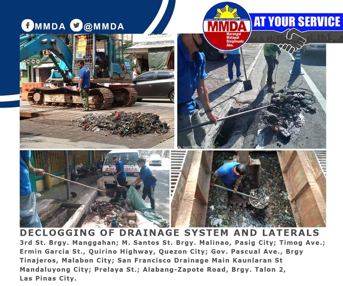 MMDA - MMDA AT YOUR SERVICE Araw-araw ang declogging... | Facebook