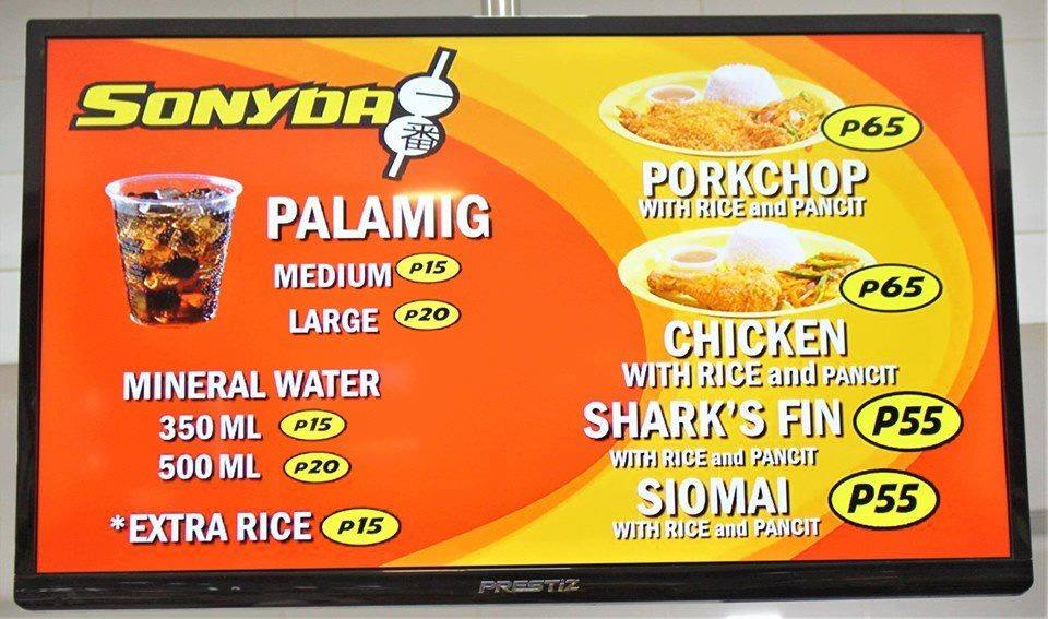 Spend your lunch here at SONYDA!... - Fisher Mall Malabon | Facebook