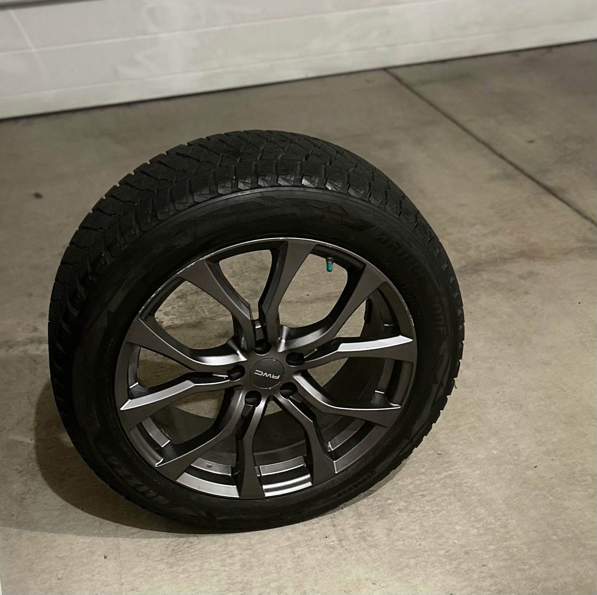 20” Lexus RX350 Rims + Bridgestone Winter Tires 235/55R20 - Car Wheels ...