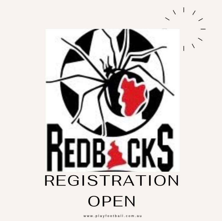 ⚽️🔺🕷 REGISTRATION OPEN 🕷🔺⚽️... - Camden Haven Redbacks | Facebook