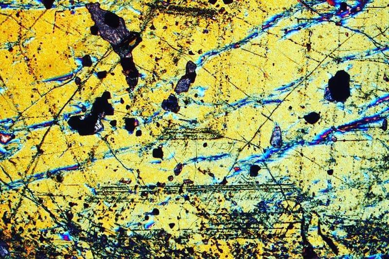 Concentric inclusion in a pyroxene... - Alexstrekeisen.it