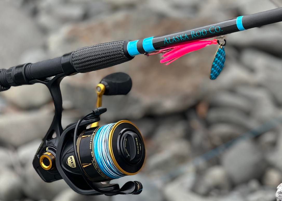 best collapsible fishing rod for salmon PLUSINNO Telescopic Pole and Reel Combo Starter Kit 12 of the best salmon