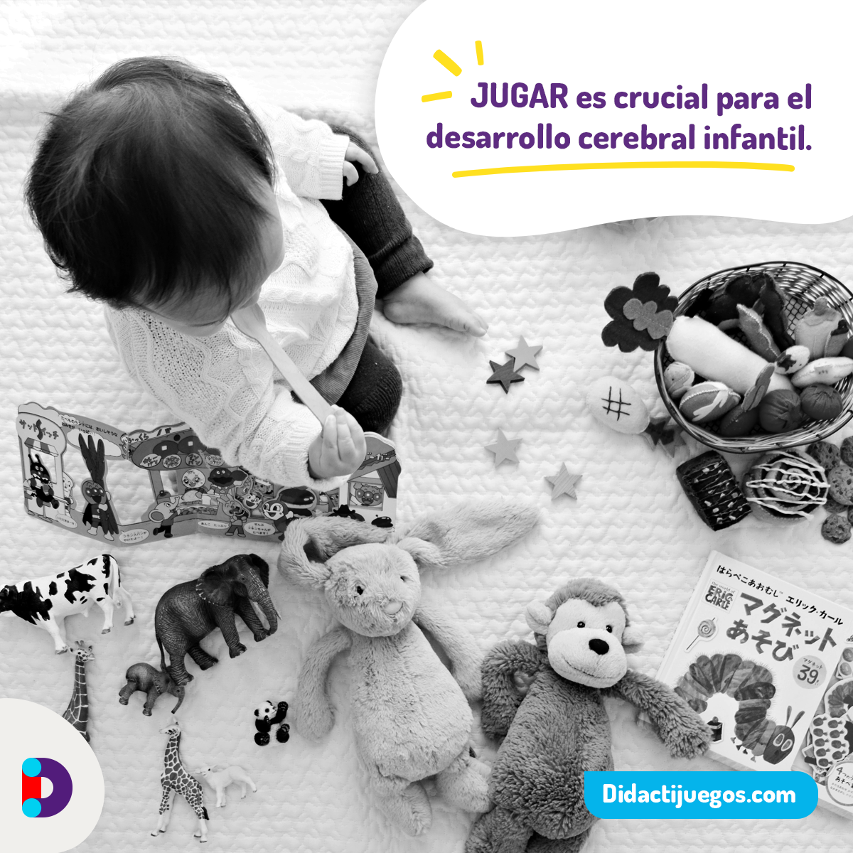 Didacti Juegos - 🎯 El juego tiene el gran poder de ayudar a los niños a ...