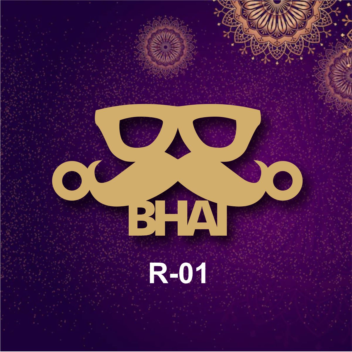 Beautiful MDF Name Rakhi On this... - Print Magical Gifts