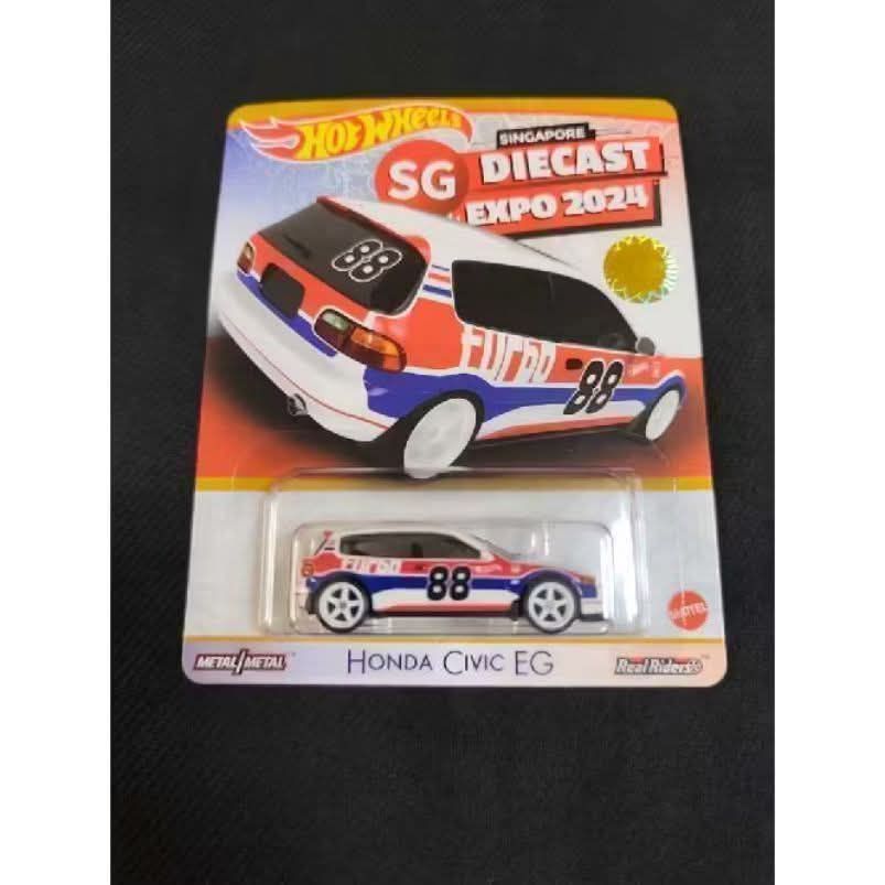 Hot Wheels Singapore Diecast Expo 2024 Honda Civic EG (Dinner