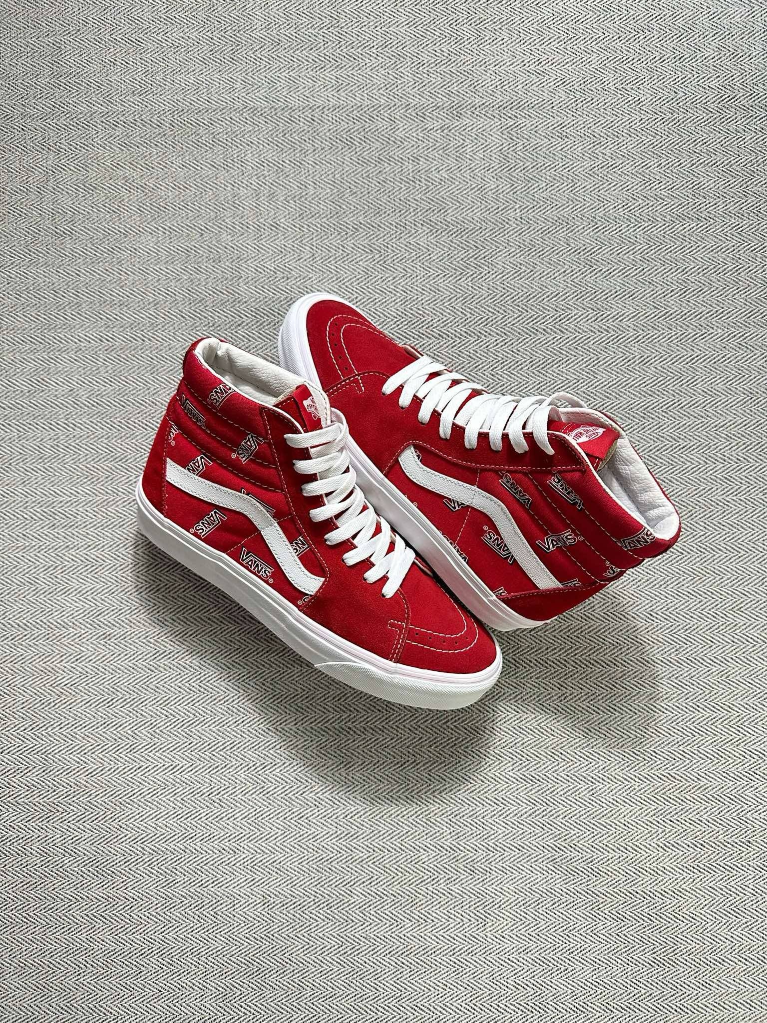 For sale ? Vans Sk8-Hi Misprint Red? Brand-new missing box 1800 