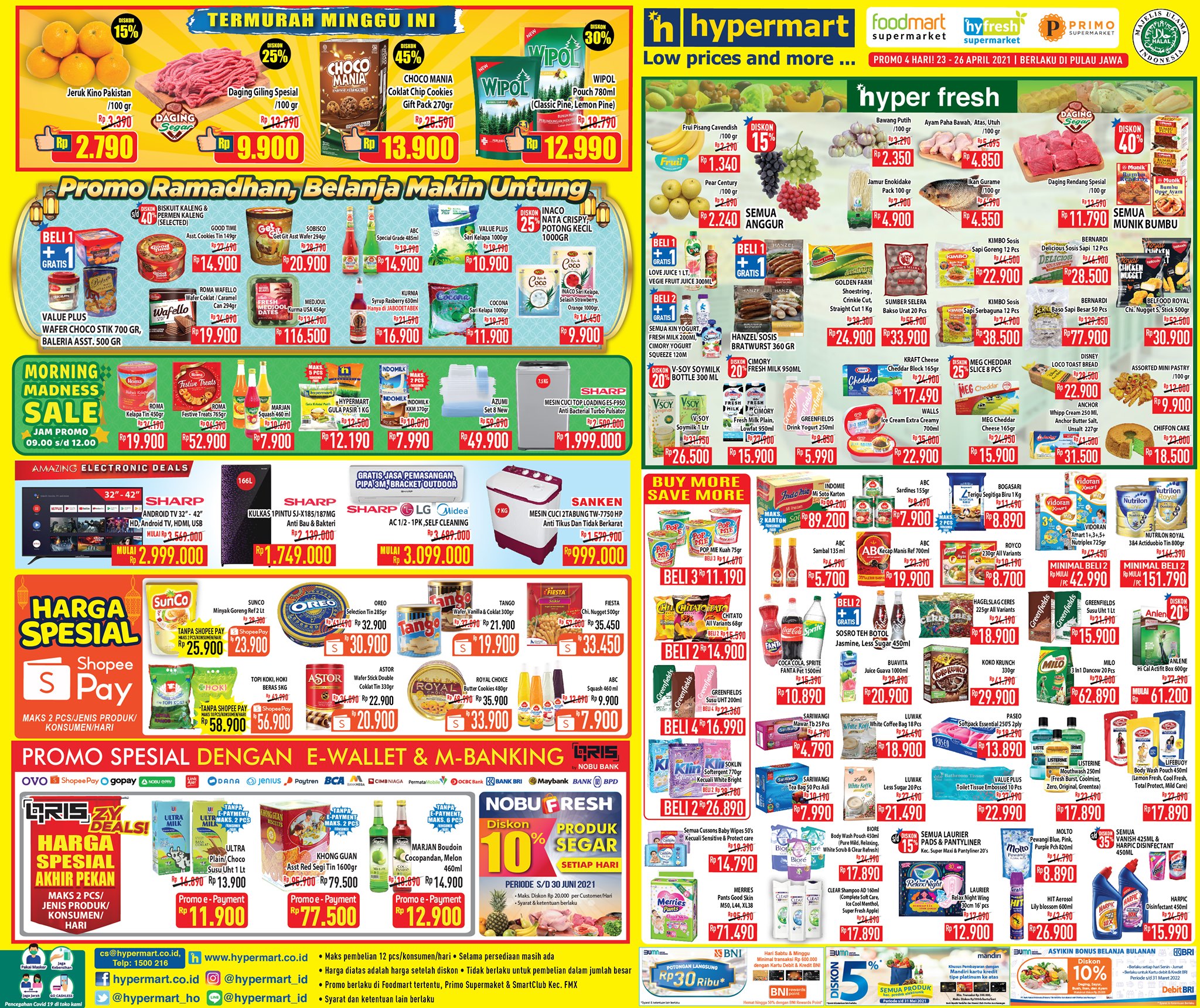 Hypermart - Halo Hypermart Lovers! Yuk di list belanjaan... | Facebook