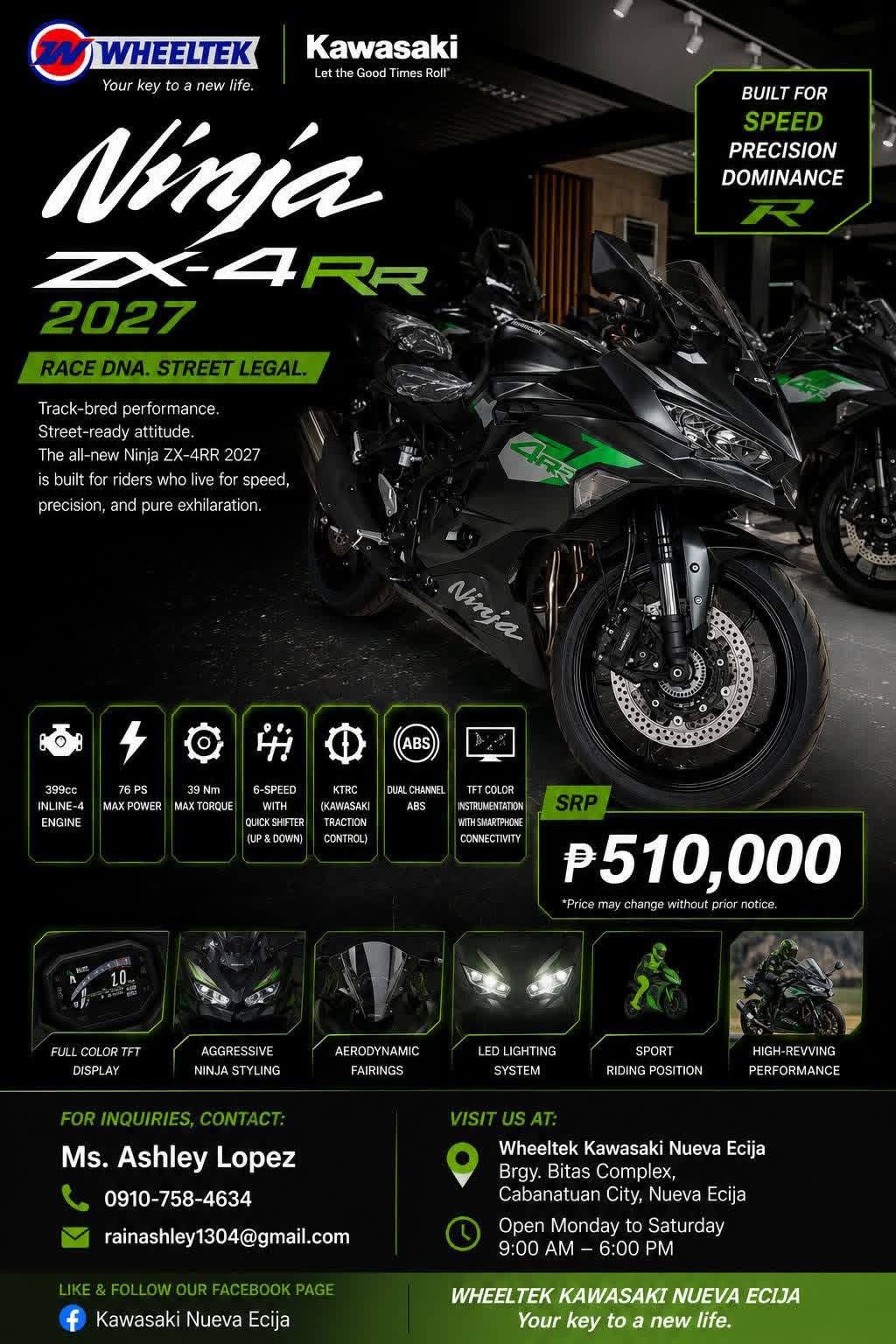 KAWASAKI NINJA ZX4RR PHILIPPINES | Facebook
