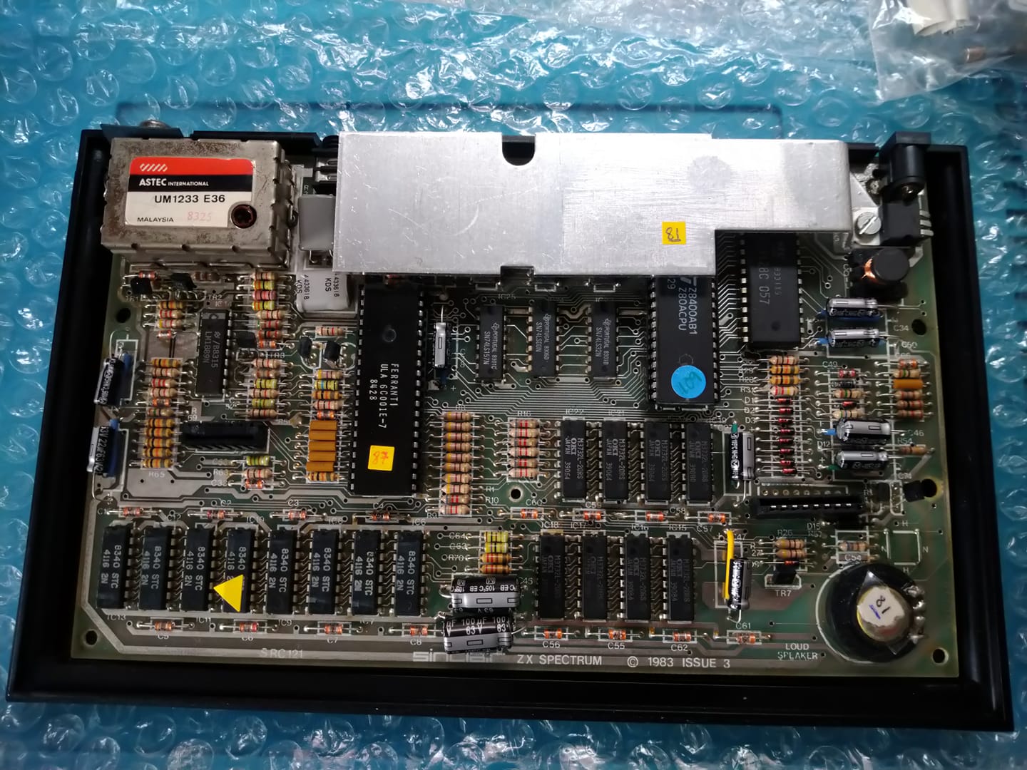 ZX SPECTRUM 128K TOASTRACK - repaired and working.