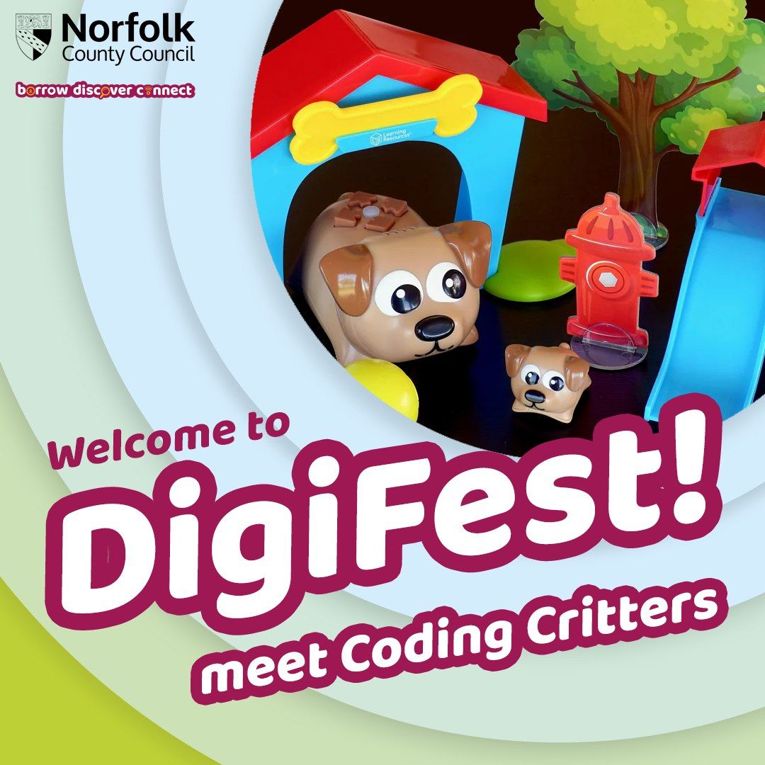 Caister Library - Meet the coding critters! Join puppies... | Facebook