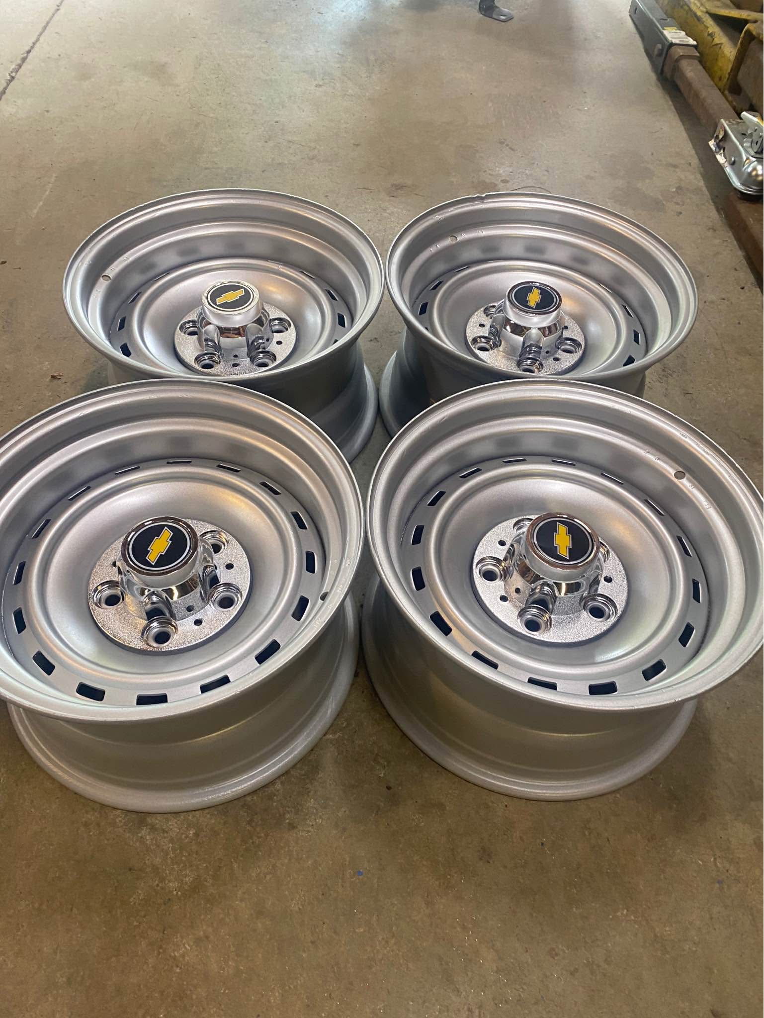 Chevy truck rally wheels 15x8 - Car Wheels, Tires & Parts - Cottage ...