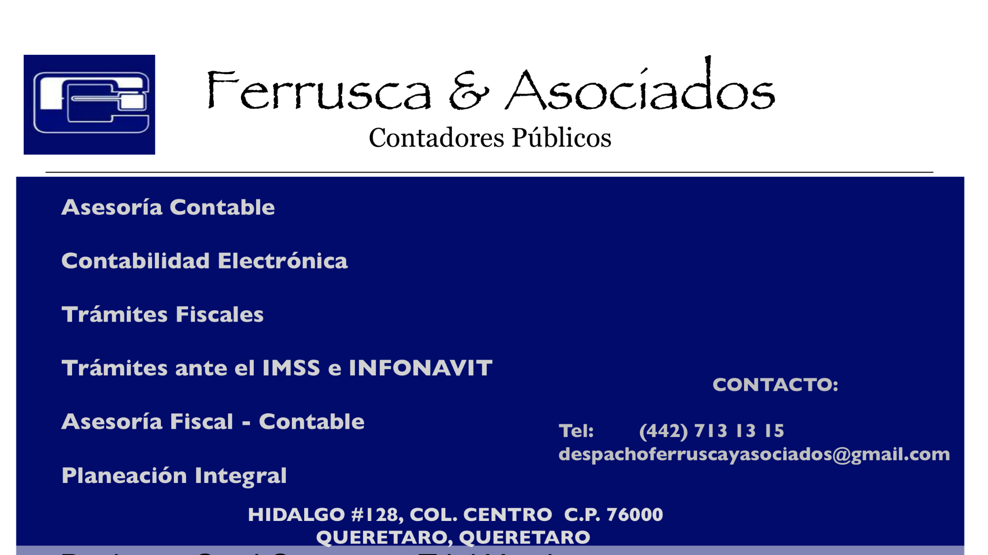 Despacho Ferrusca & Asociados | Querétaro