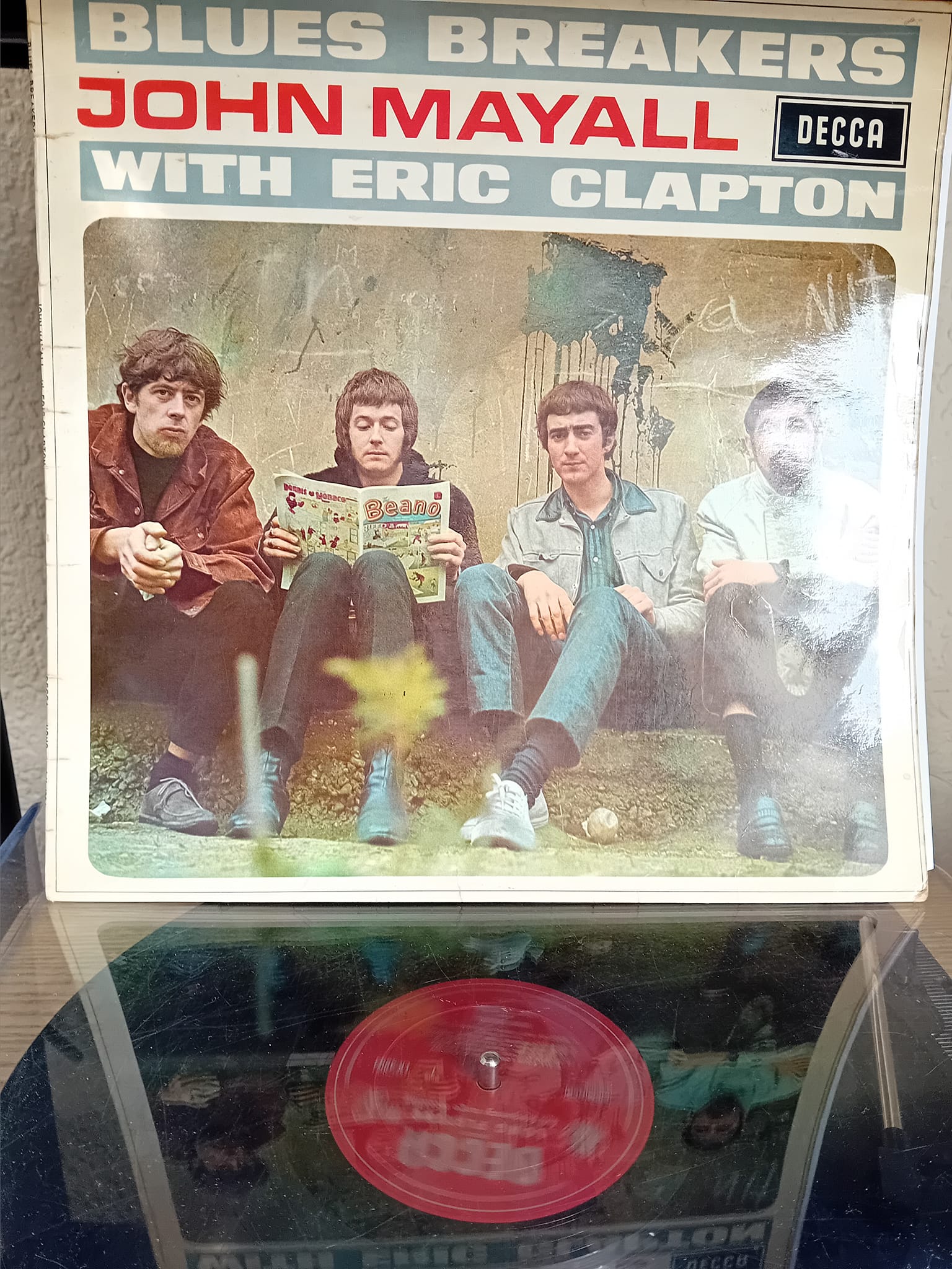 John Mayal and Eric Clapton - Blues Breakers (Beano) Picked up 