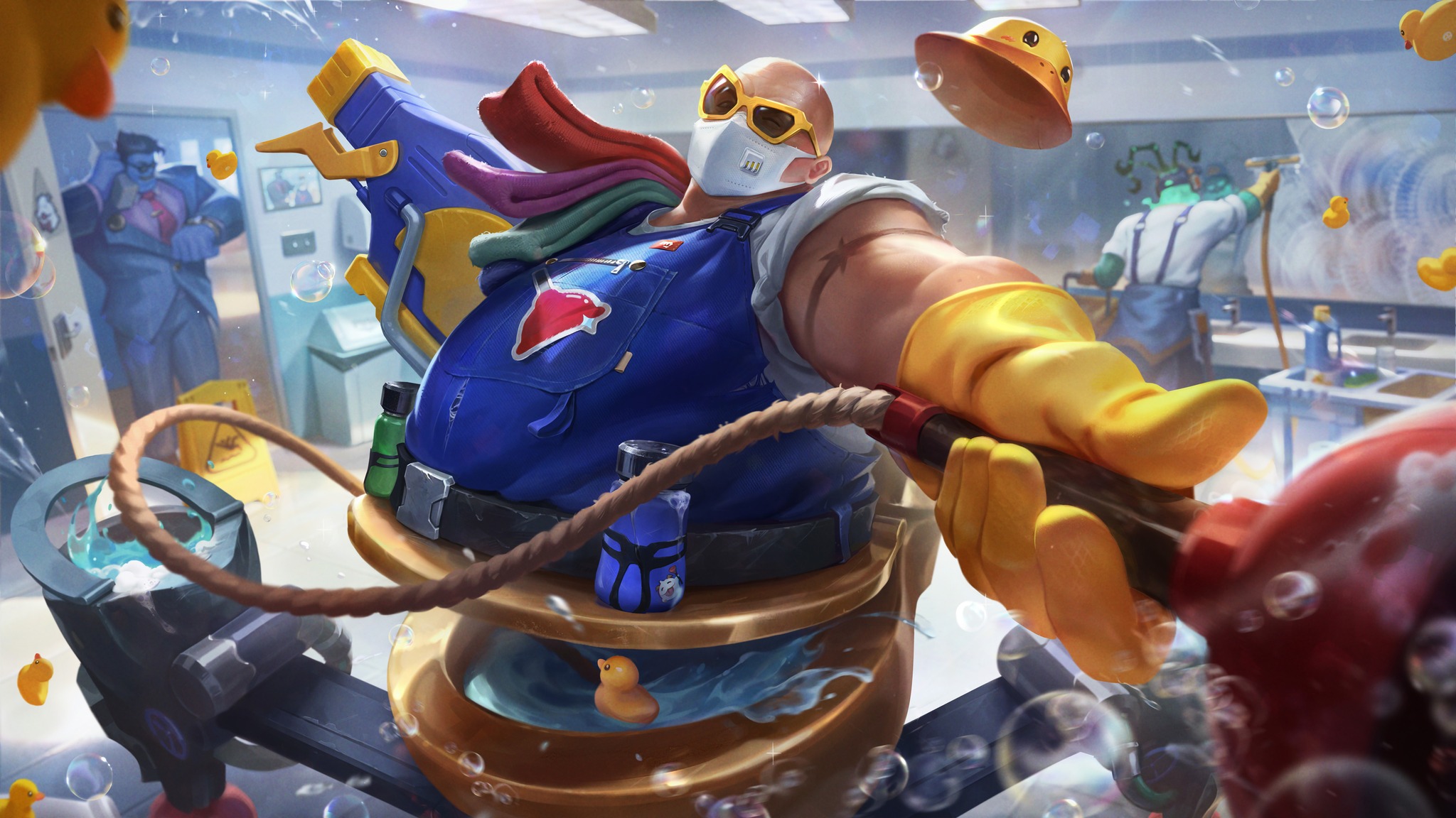 Kelvin - Urgot the Clogfather - League of Legends Splash🐣🪠 More details ...