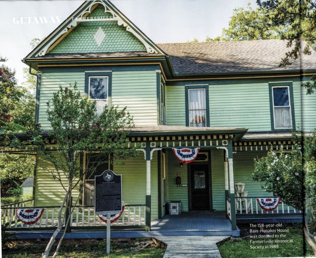 Open House Tours at The Historic Bain-Honaker House & Museum