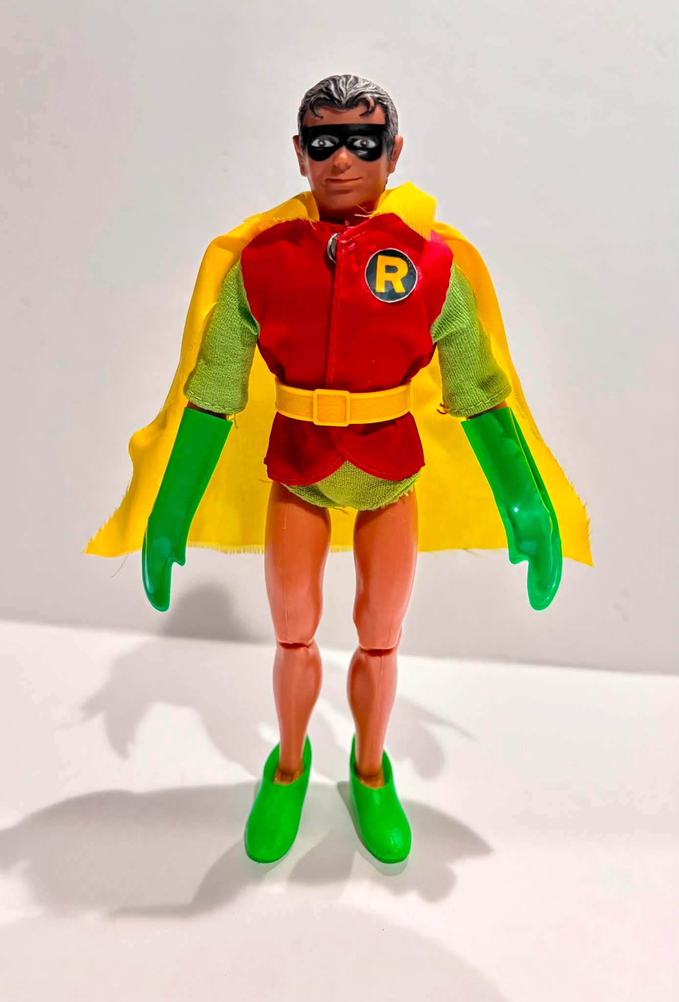 Mego Batman and original Robin figure
