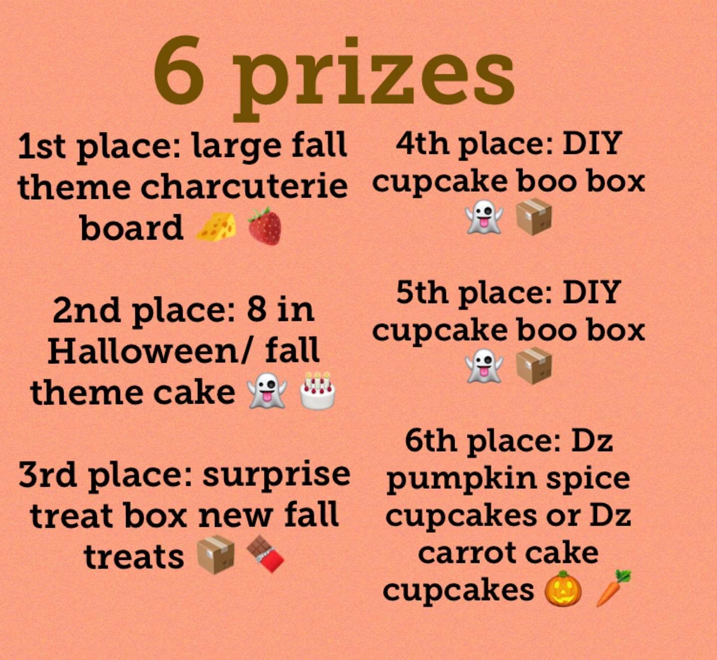 🚨MEGA FALL RAFFLE 🚨 ‼️BUY 2 numbers... - Pastries By Kassie