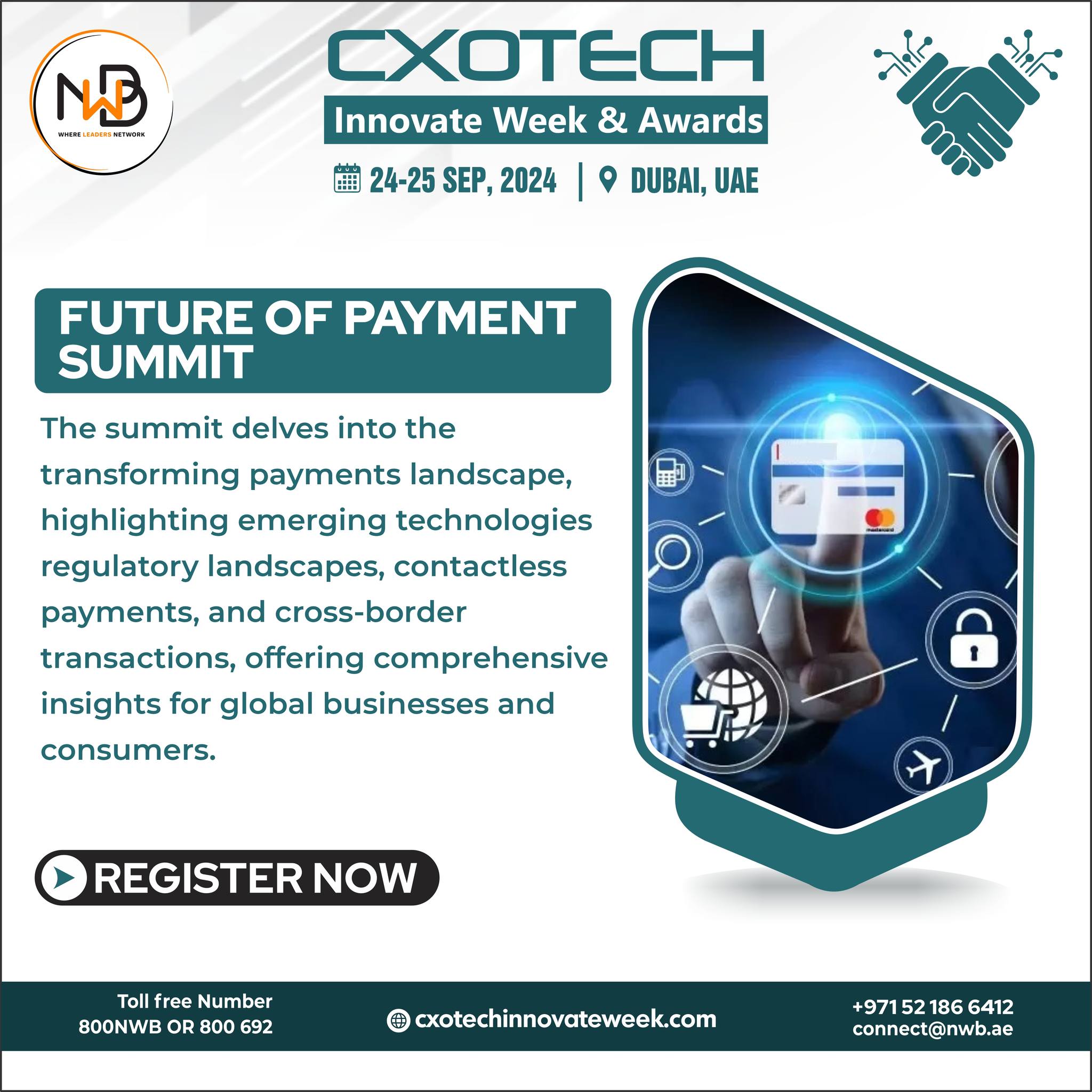 New - 𝐅𝐮𝐭𝐮𝐫𝐞 𝐎𝐟 𝐏𝐚𝐲𝐦𝐞𝐧𝐭 𝐒𝐮𝐦𝐦𝐢𝐭!!!! Join us at the Future of Payment ...