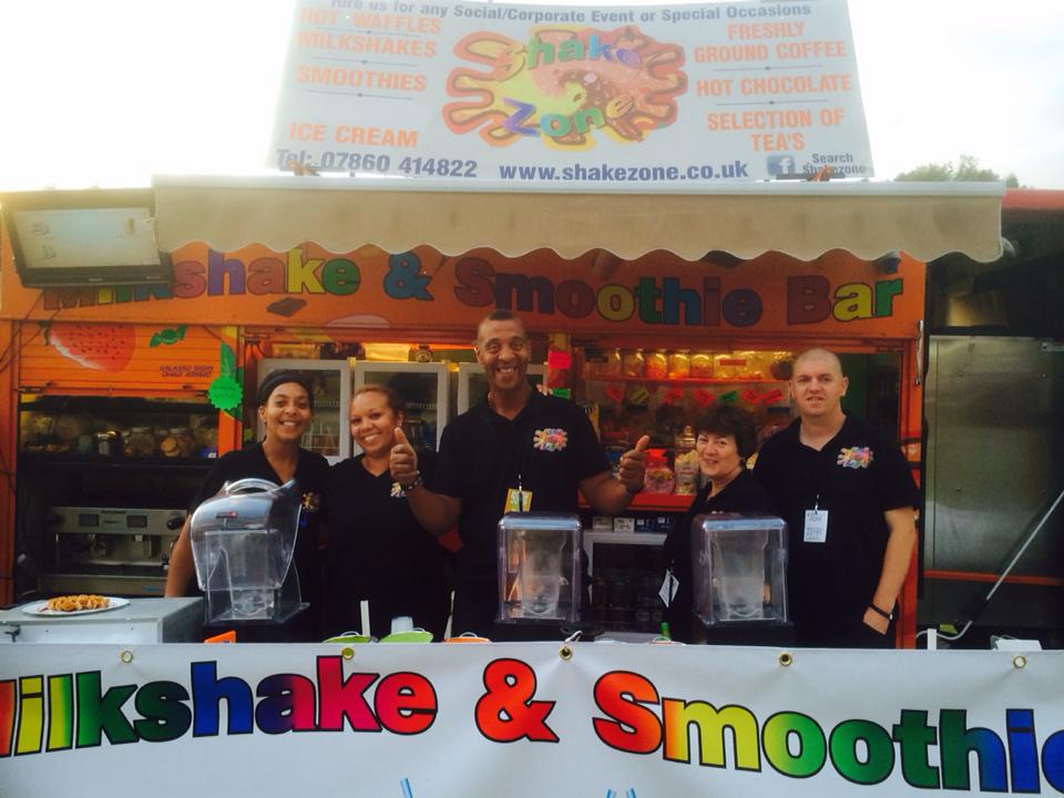 Classic fire engine shake zone milkshake and smoothie bar | Hitchin