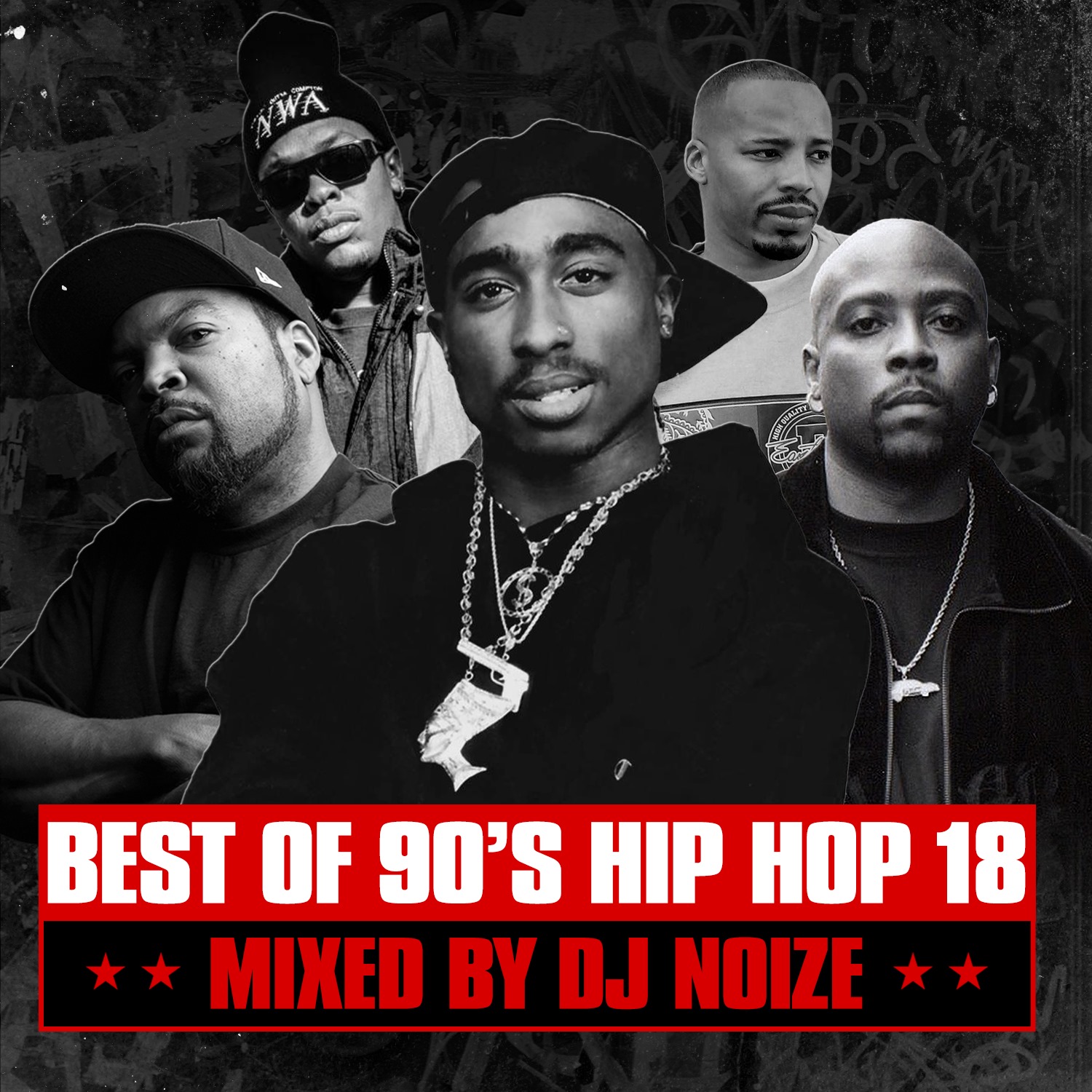 Hip レコード ice cube DMX 2pac hop