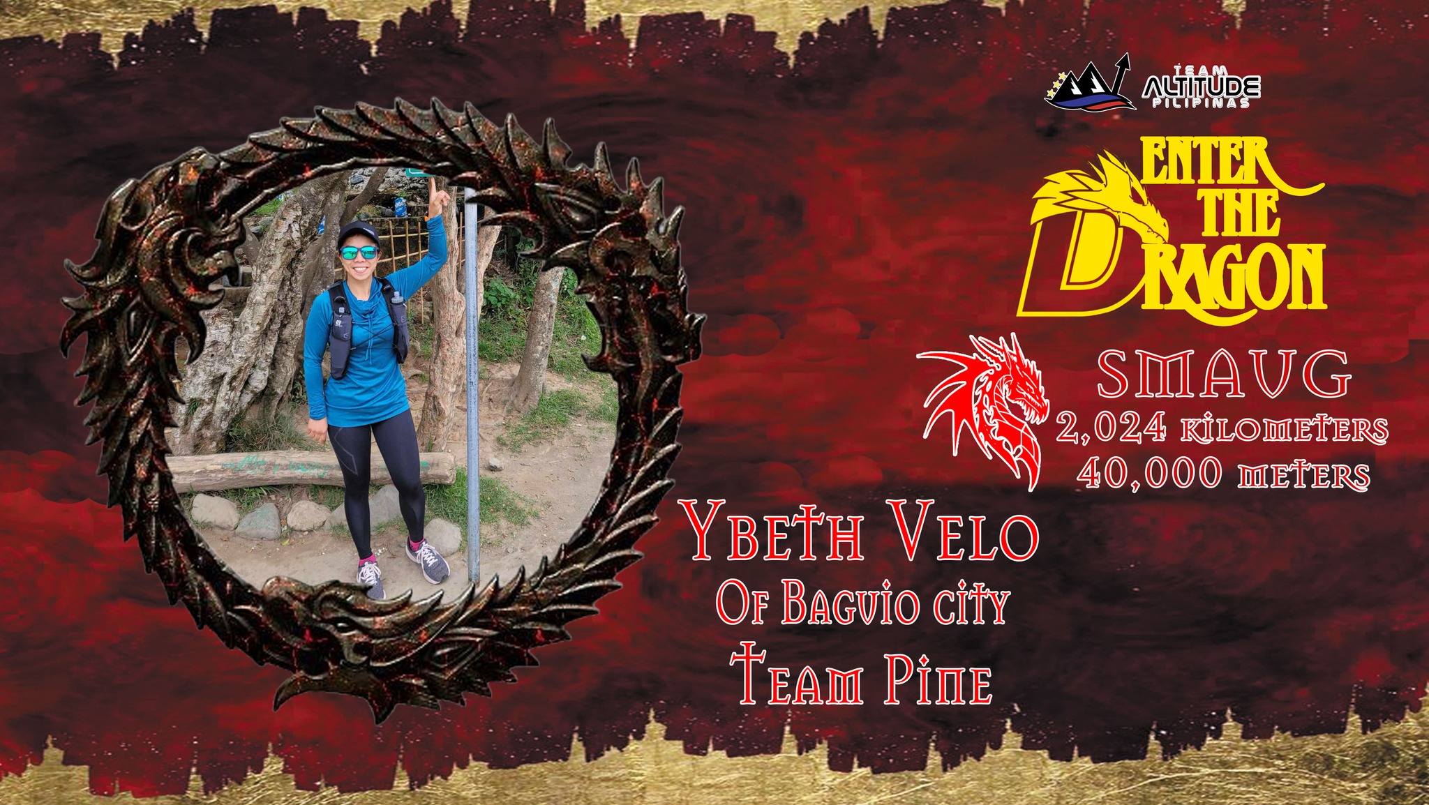 Ybeth Velo, hailing from Baguio... - Team Altitude Pilipinas | Facebook