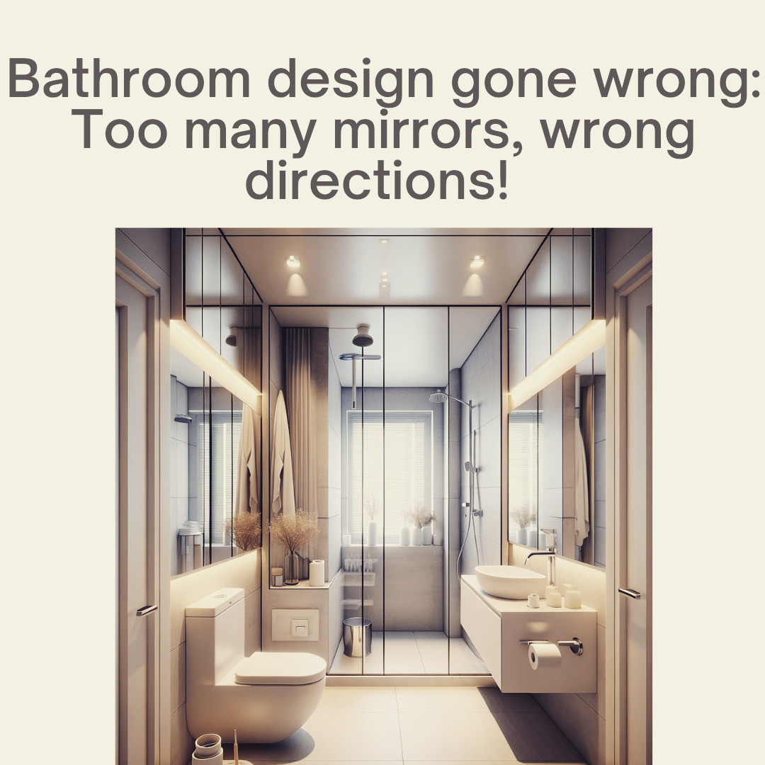 Vastu - An unexpected misstep in bathroom design: the overuse of ...