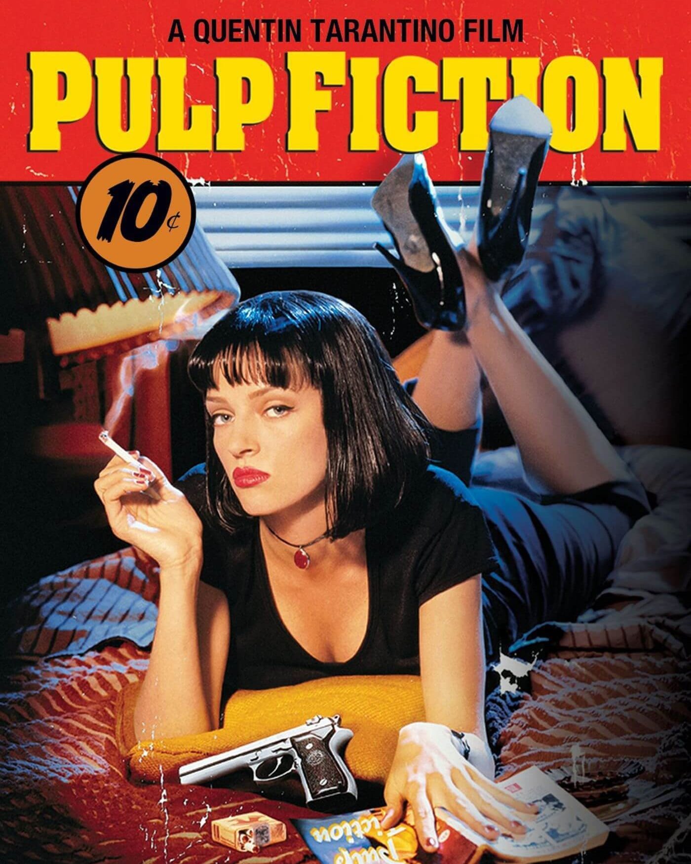 PULP FICTION 30th Anniversary 映画館用ポスター Pulp Fiction 30th anniversary screening at The Guild Cinema